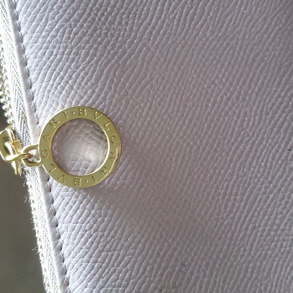 Authentic Bvlgari Lavender Long L Zip Wallet - Picture 16 of 16